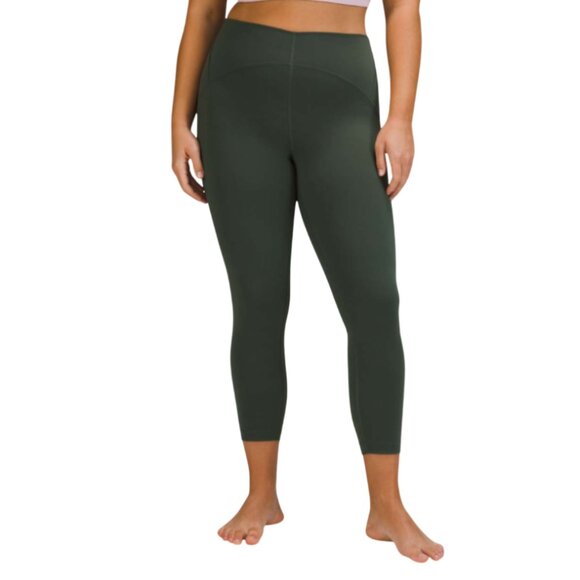 Lululemon InStill High Rise Tight Leggings Womens 4 Spruce Green 25" Inseam Run - Picture 2 of 11